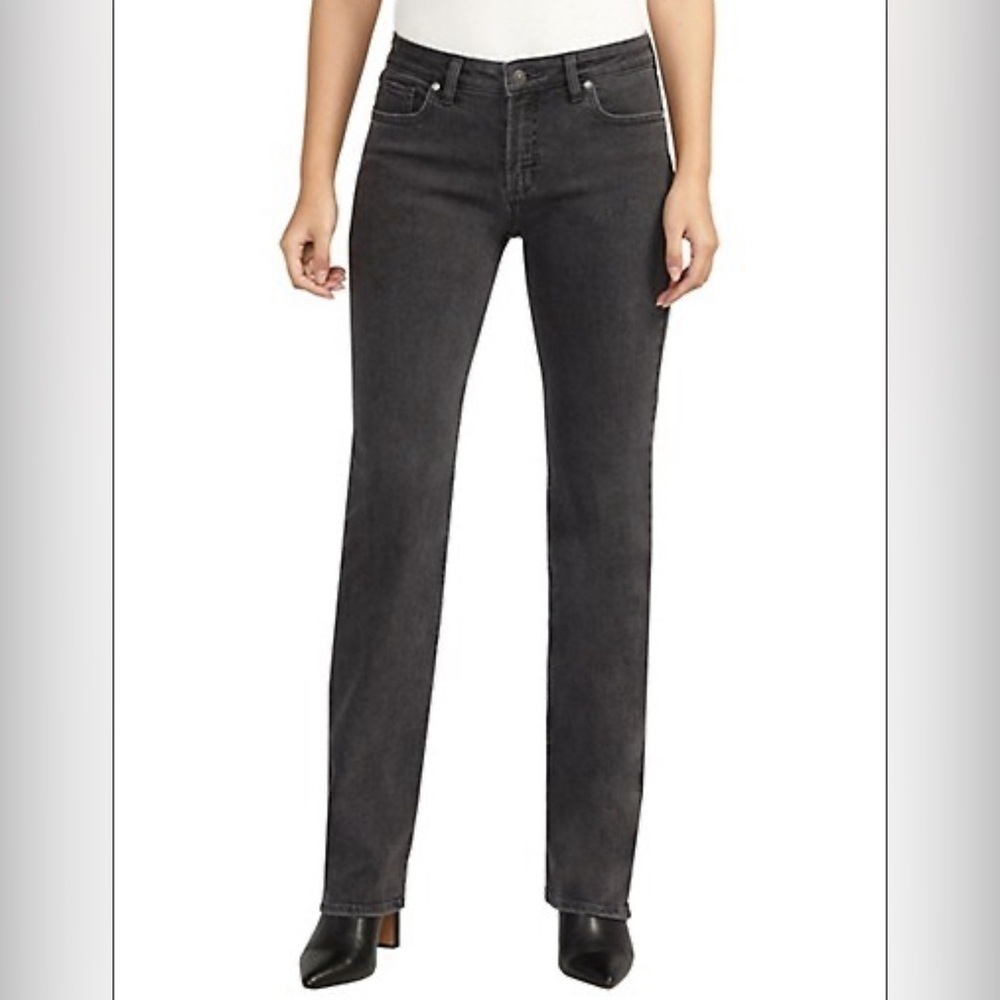 SILVER JEANS Sz 31 x 31 Be Low Low Rise Bootcut In Black New with Tags